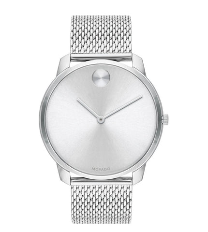 3600589 | MOVADO Bold Silver Dial Watch for Men - Buy Now at Sai Creations Watches