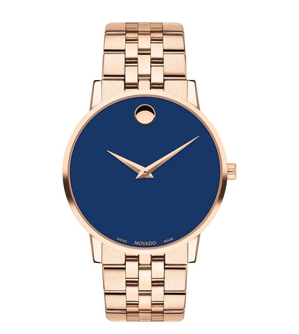 607353 | MOVADO Museum Classic Blue Dial Watch for Men - Buy Now at Sai Creations Watches