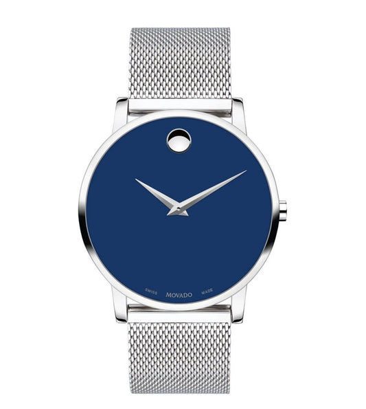 607349 | MOVADO Museum Classic Blue Dial Watch for Men