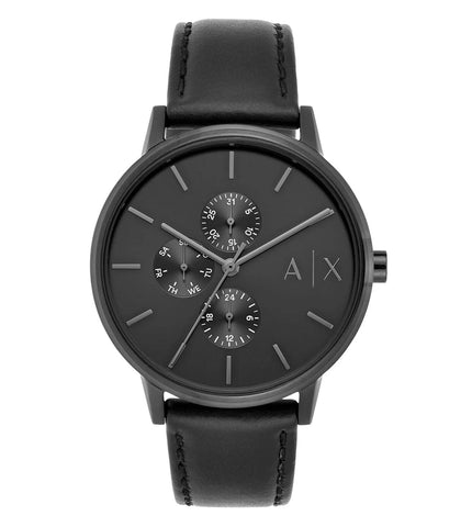 AX2719 | ARMANI EXCHANGE Cayde Black Dial Watch for Men - Buy Now at Sai Creations Watches