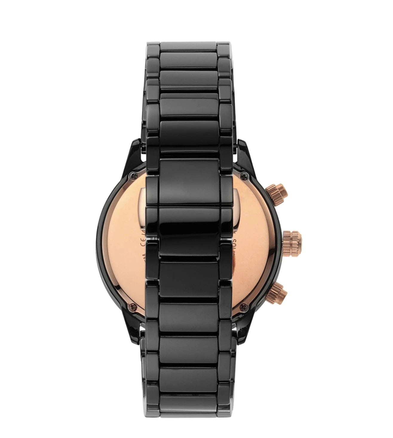 AR70002 | EMPORIO ARMANI Mario Black Dial Watch for Men