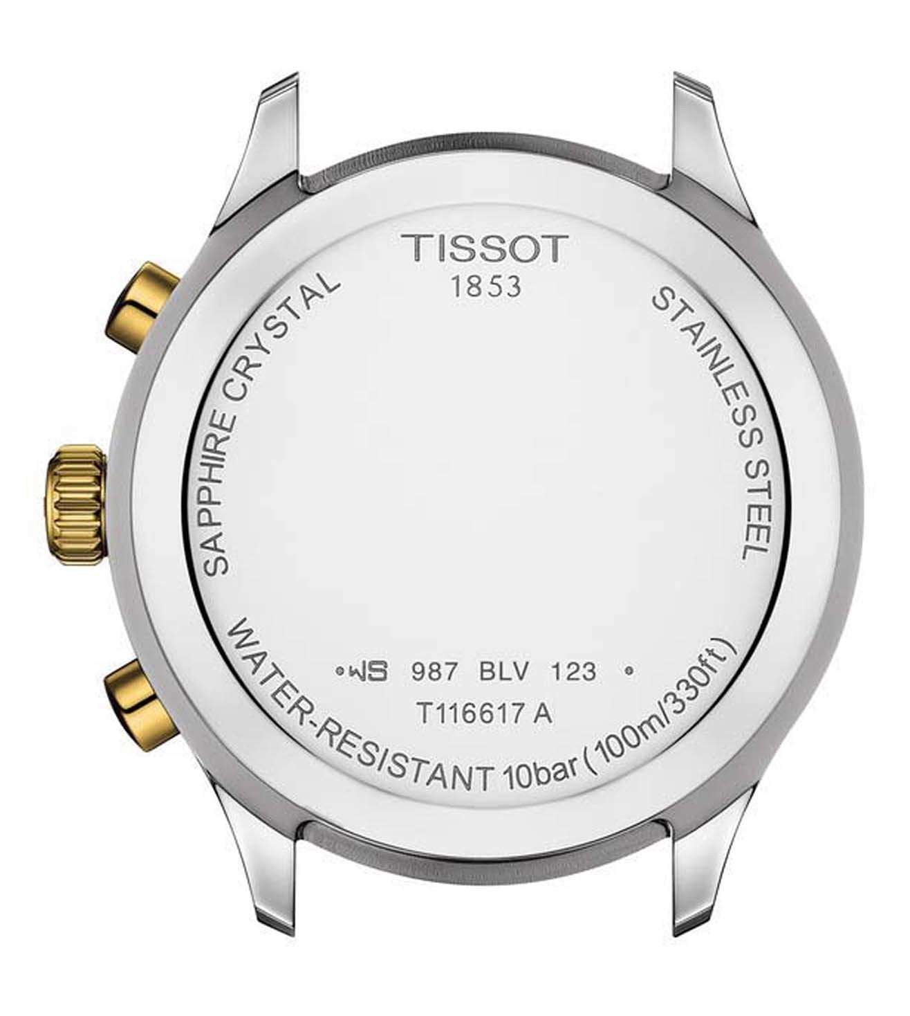 T1166172204100 |  TISSOT CHRONO XL Chronograph Watch for Men