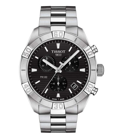 T1016171105100  |  TISSOT PR 100 SPORT GENT Chronograph Watch for Men - Buy Now at Sai Creations Watches