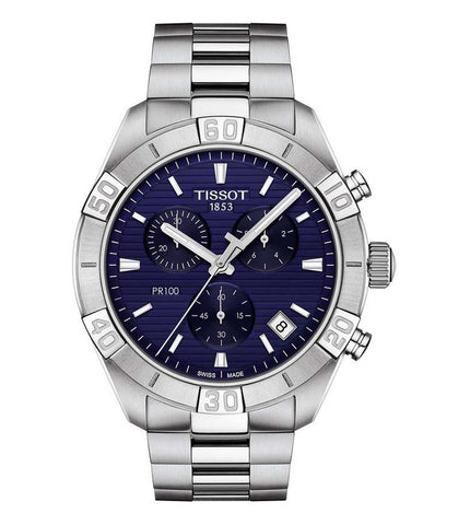 T1016171104100  |  TISSOT PR 100 SPORT GENT Chronograph Watch for Men - Buy Now at Sai Creations Watches