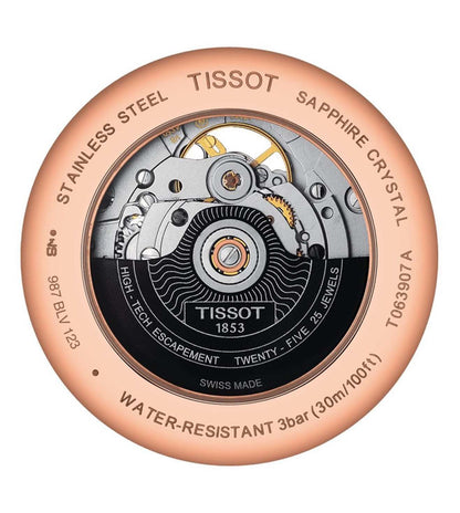 T0639073606800 |  TISSOT TRADITION POWERMATIC 80 OPEN HEART Watch for Men