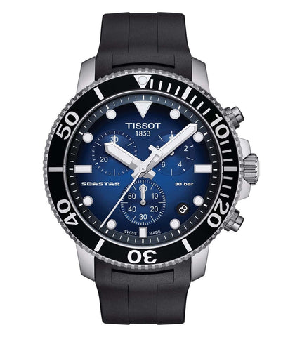 T1204171704100  |  TISSOT Seastar 1000 T-Sport Chronograph Watch for Men - Buy Now at Sai Creations Watches