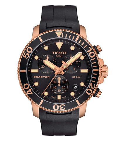 T1204173705100  |  TISSOT SEASTAR 1000 Chronograph Watch for Men - Buy Now at Sai Creations Watches