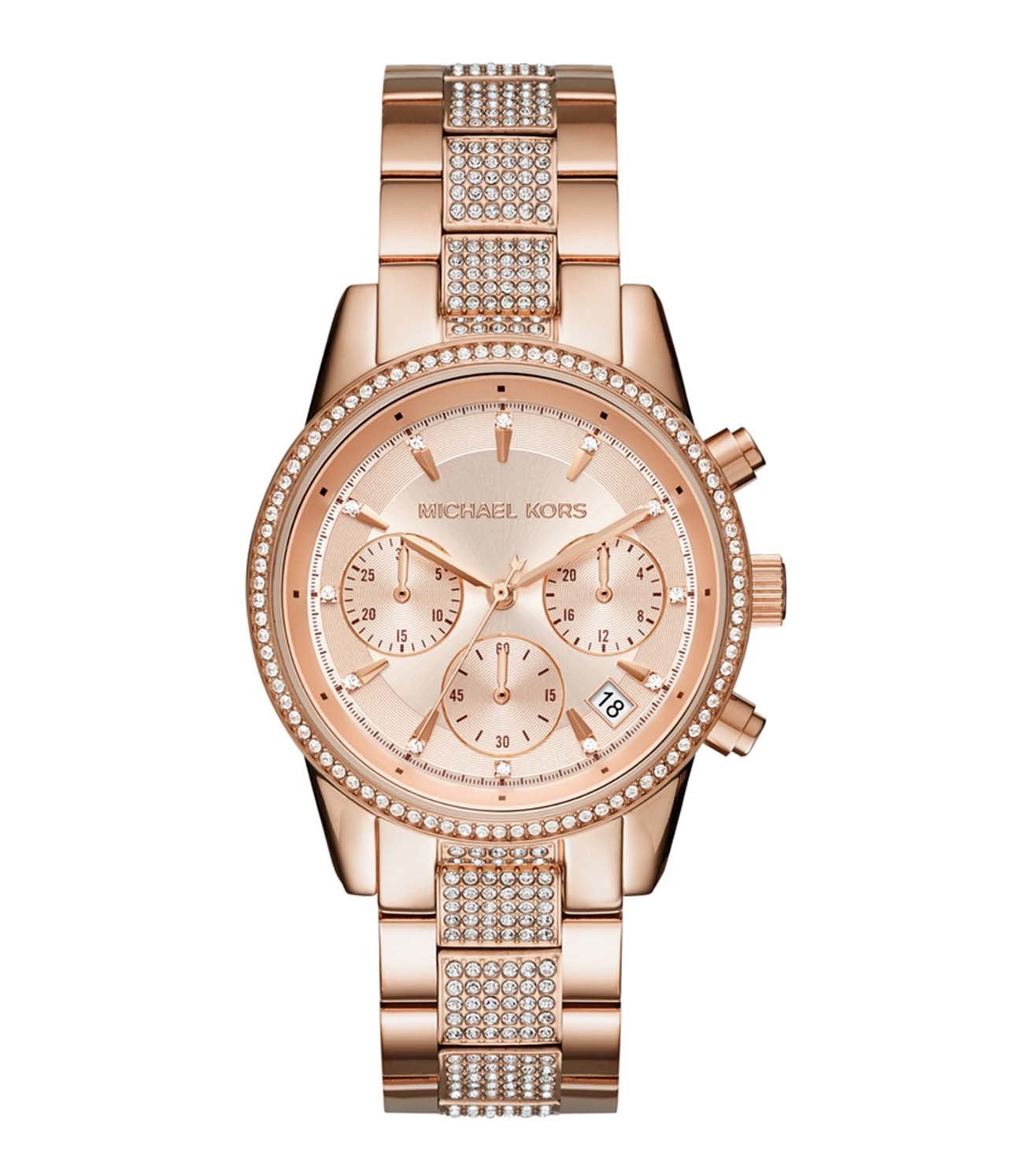 MK6485 | MICHAEL KORS Ritz Chronograph Watch for Women