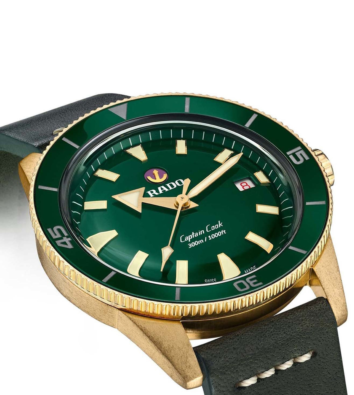 Rado Captain Cook R32504315 – Bronze Ceramic Diver Watch – Sai ...
