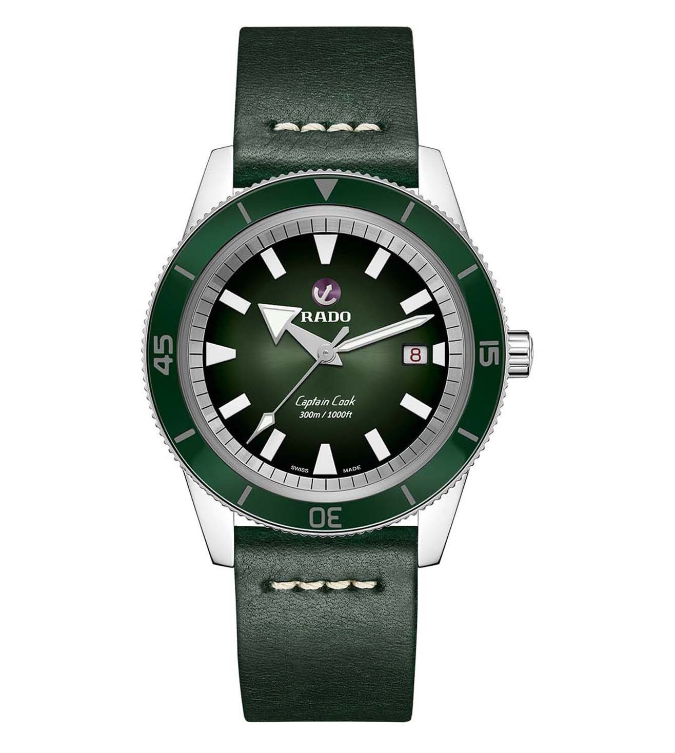 R32105319 | RADO Captain Cook Automatic - Hrithik Roshan Edition Watch for Men (2 Additional Straps)