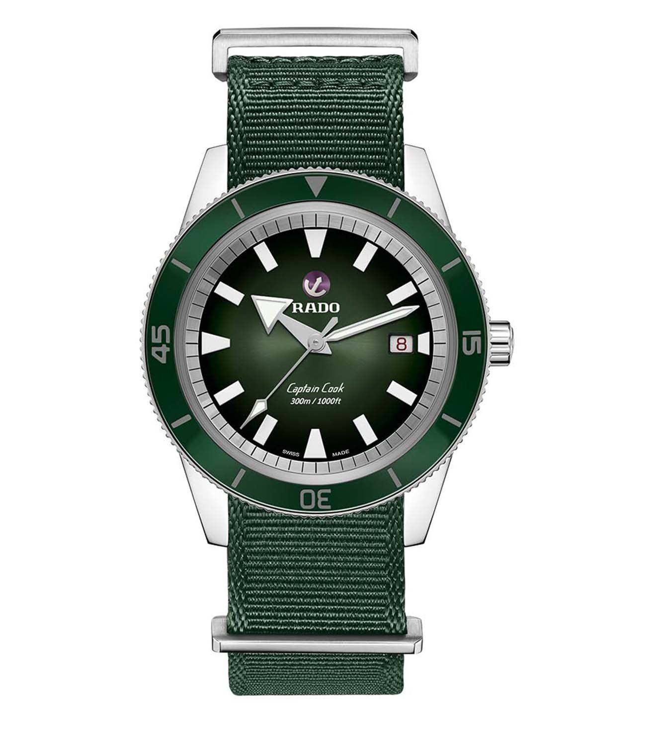 R32105319 | RADO Captain Cook Automatic - Hrithik Roshan Edition Watch for Men (2 Additional Straps)