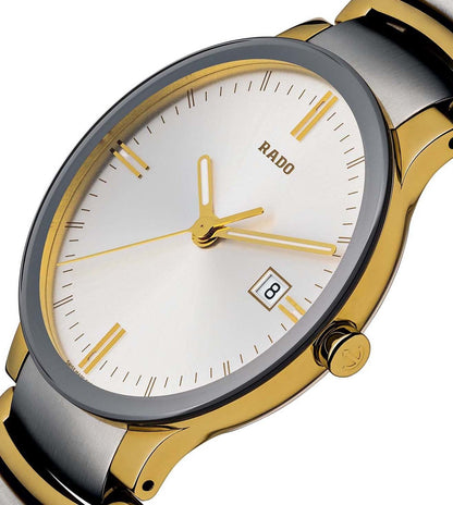 Rado R15943103 Rado Centrix Quartz – R30931103 38 mm Two-Tone – Sai Creations Watches