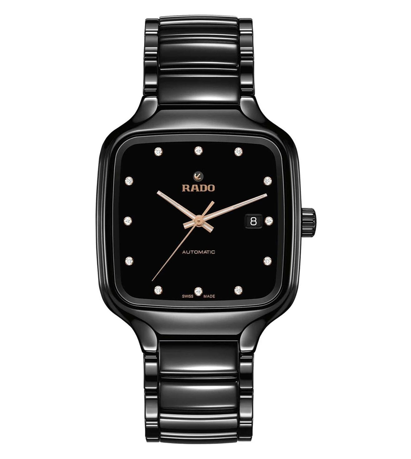 R27078702 | RADO True Square Automatic Diamonds Unisex Watch