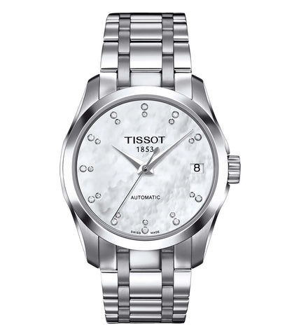 T0352071111600 |  TISSOT Couturier Automatic Lady Watch for Women - Buy Now at Sai Creations Watches