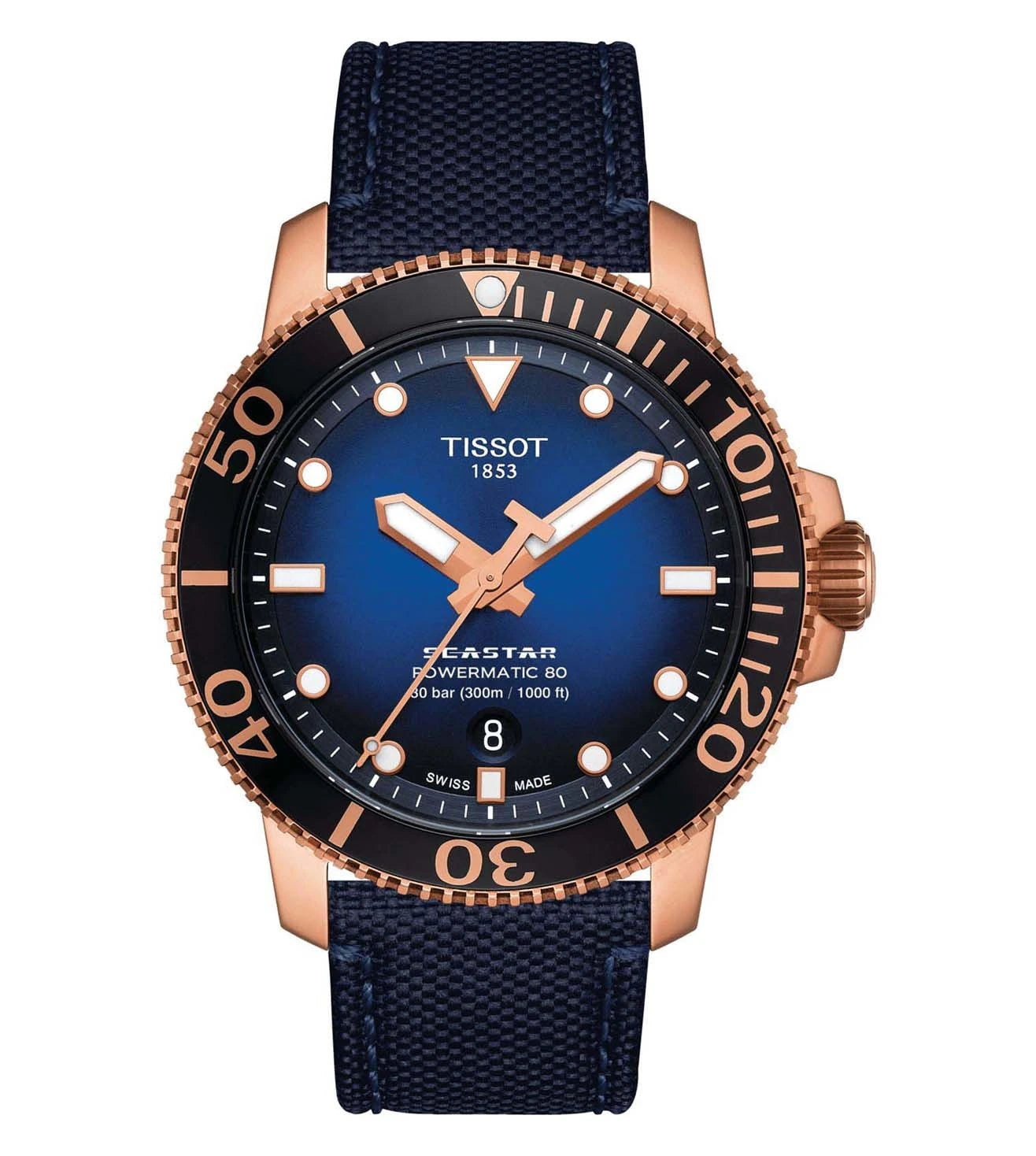 T1204073704100  |  TISSOT Seastar 1000 Powermatic 80