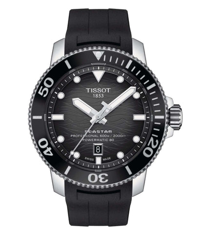 T1206071744100  |  TISSOT T-Sport Seastar 2000 Professional Powermatic 80 Watch for Men - Buy Now at Sai Creations Watches