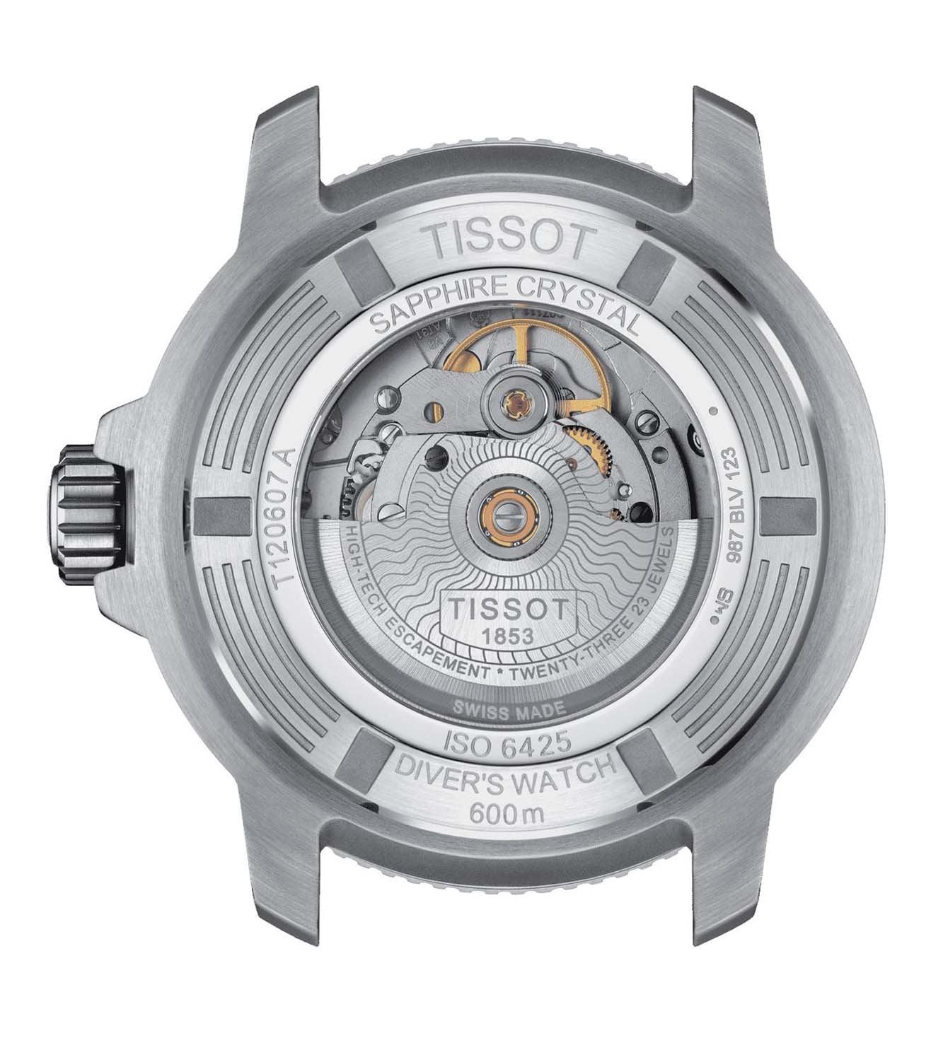 T1206071104100  |  TISSOT T-Sport Seastar 2000 Professional Powermatic 80 Watch for Men