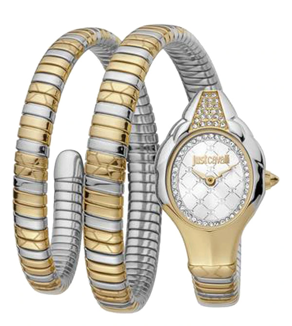 JC1L189M0075 | JUST CAVALLI Snake Analog Watch for Women