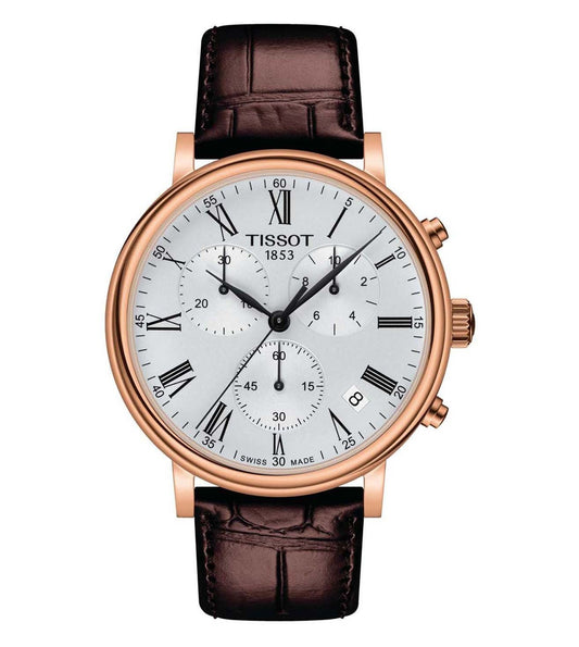 T1224173603300 | TISSOT T-Classic Carson Premium Chronograph Watch for Men