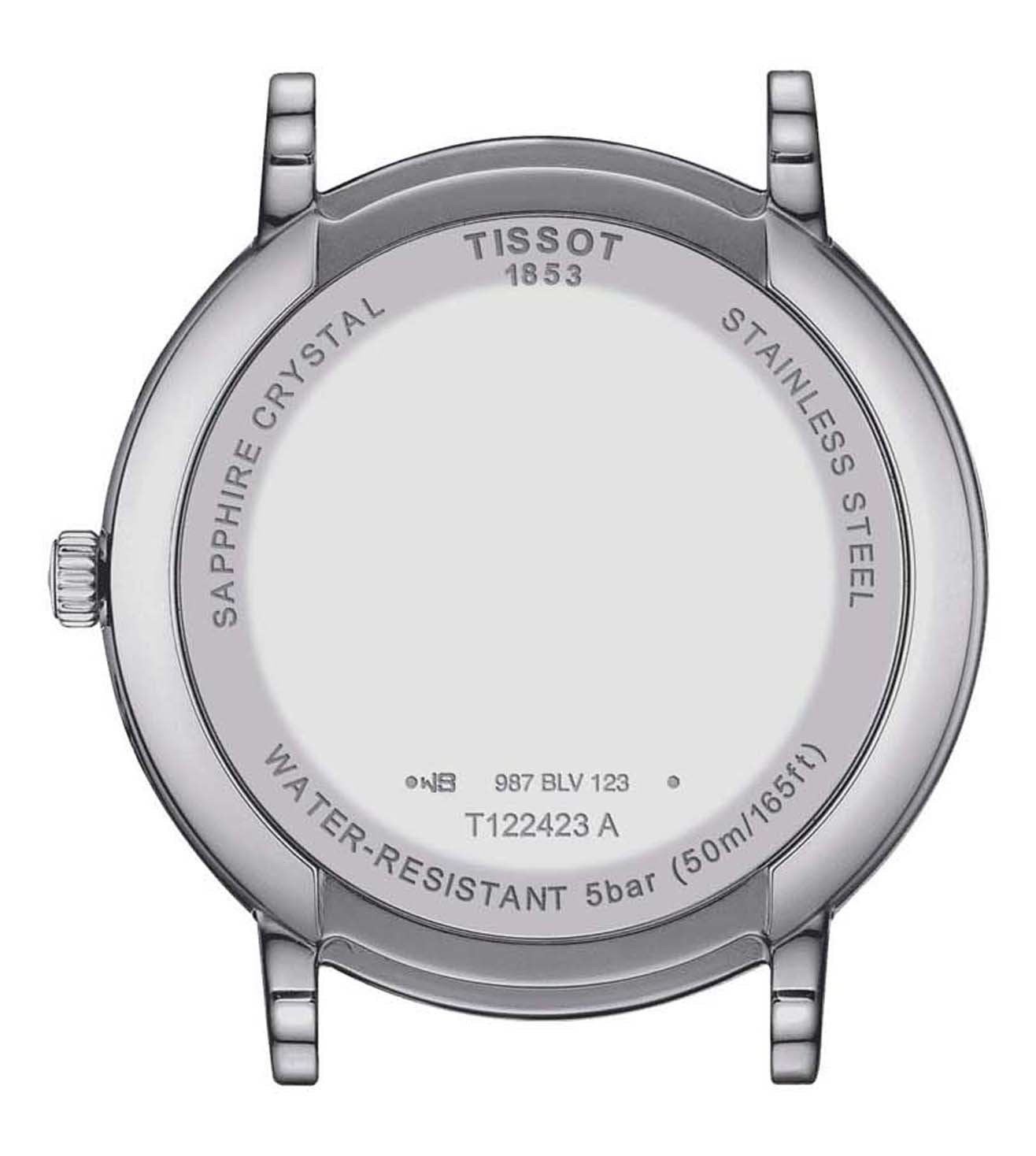 T1224231103300  |  TISSOT T-Classic Carson Premium Gent Moonphase Watch for Men