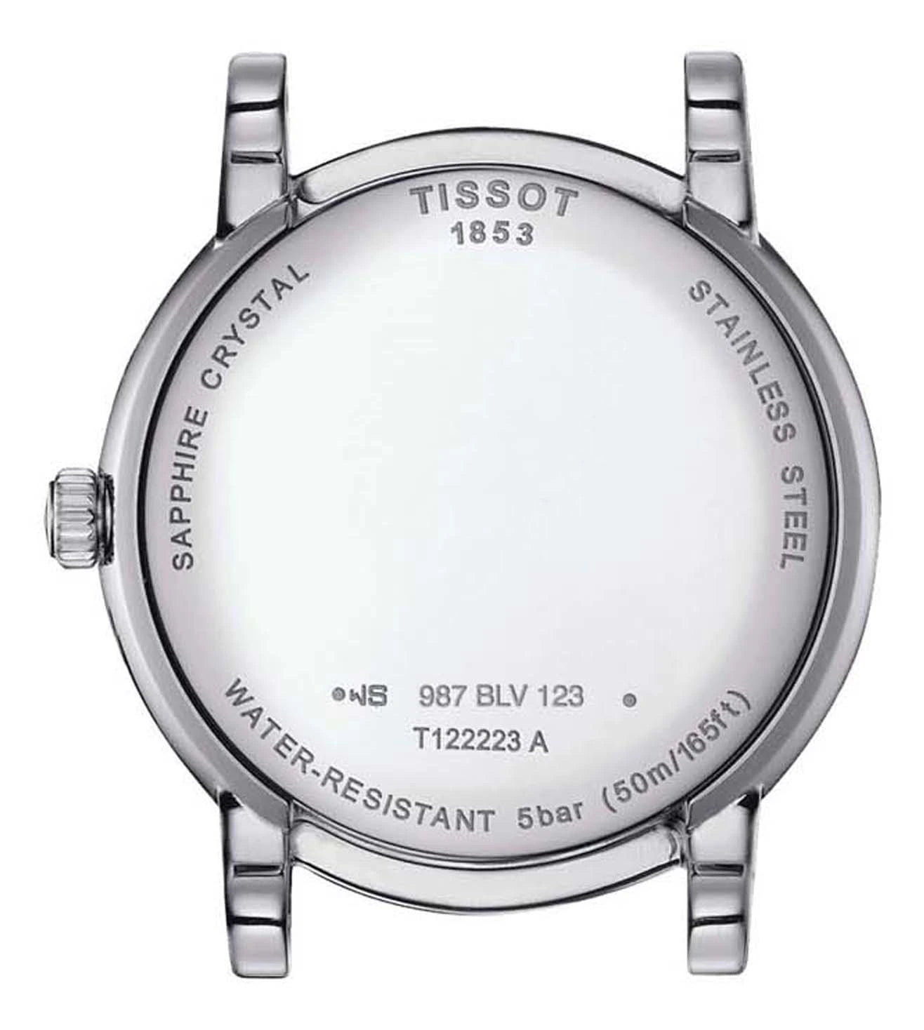 T1222231103300  |  TISSOT T-Classic Carson Premium Lady Moonphase Watch for Women