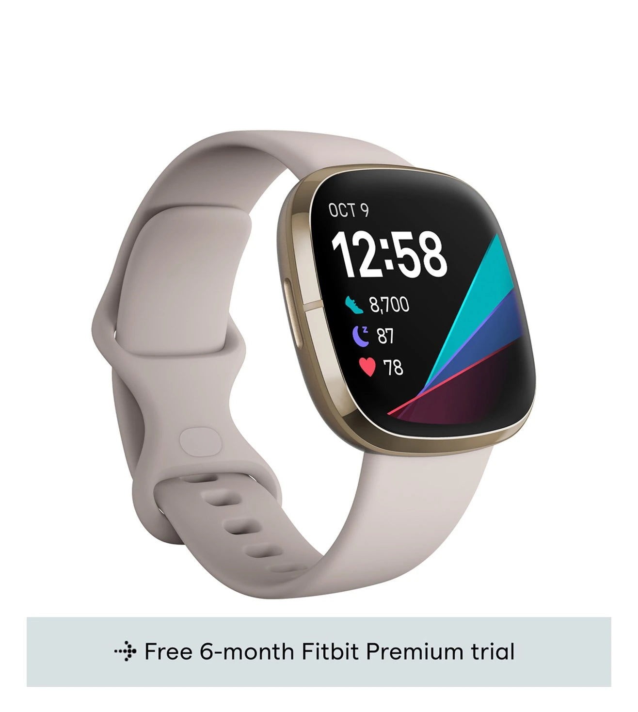 FB512GLWT | FITBIT Sense Smart Watch for Unisex