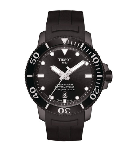 T1204073705100  |  TISSOT T-Sport Seastar 1000 Powermatic 80 Watch for Men - Buy Now at Sai Creations Watches