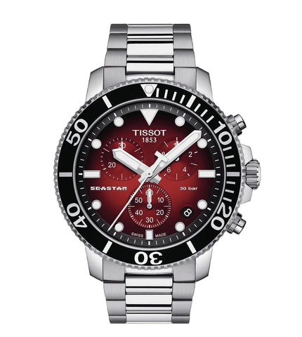 T1204171142100  |  TISSOT T-Sport Seastar 1000 Chronograph Watch for Men - Buy Now at Sai Creations Watches