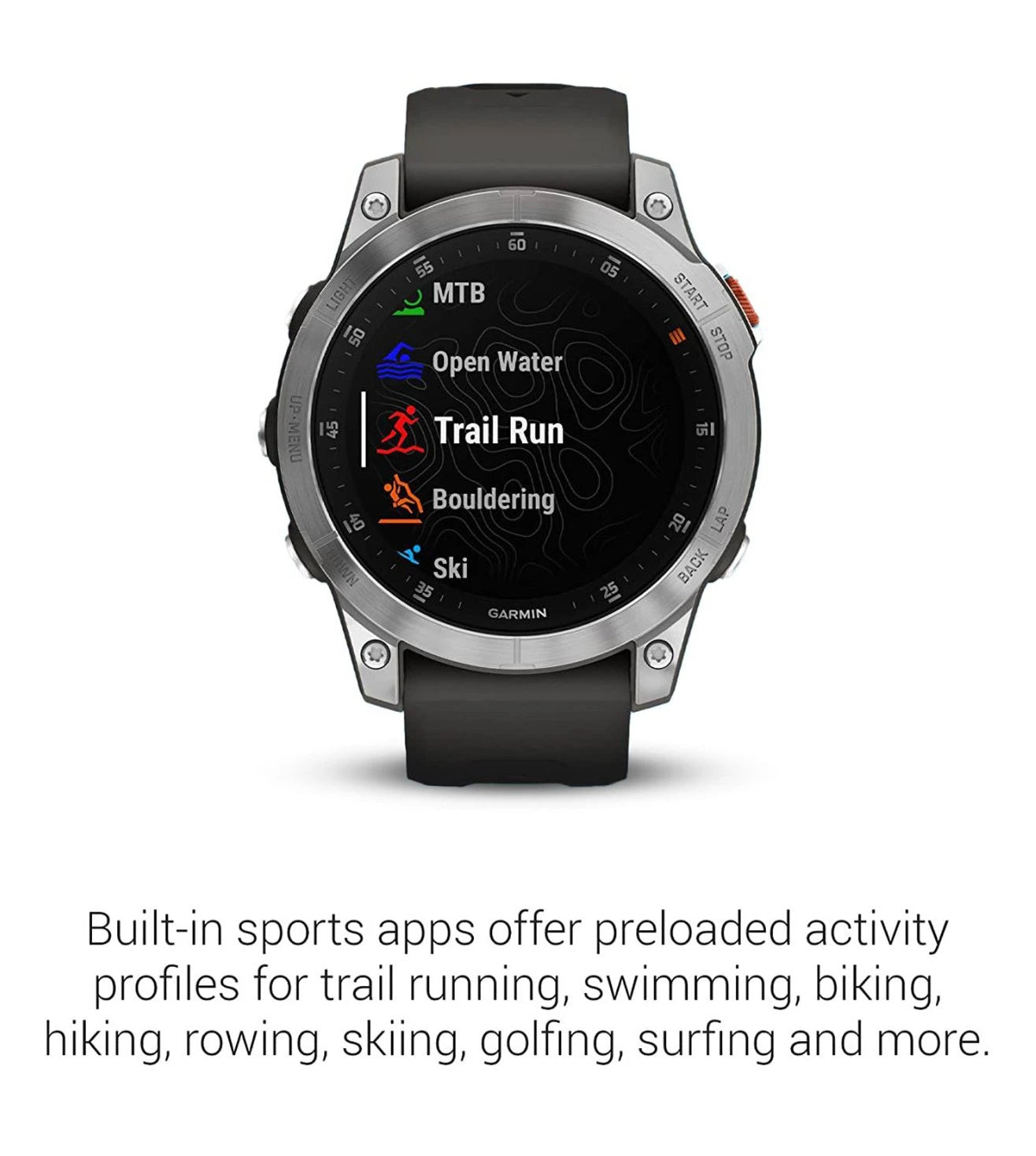 GARMIN Epix Gen 2 Slate | Unisex Smart Watch Epix Gen 2 Slate