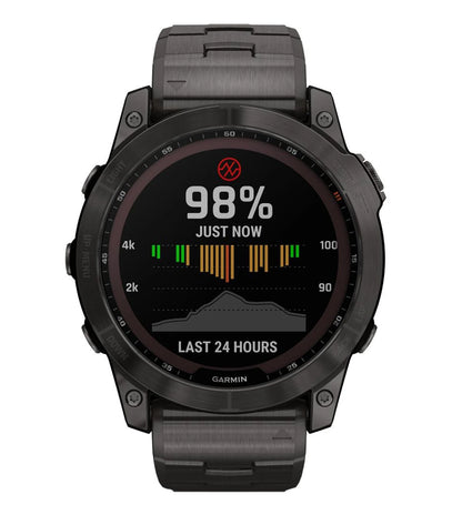 GARMIN Fenix 7X Sapphire Solar | Unisex Smart Watch Fenix 7X Sapphire Solar