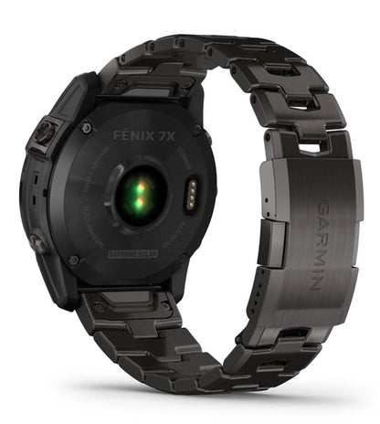 GARMIN Fenix 7X Sapphire Solar | Unisex Smart Watch Fenix 7X Sapphire Solar