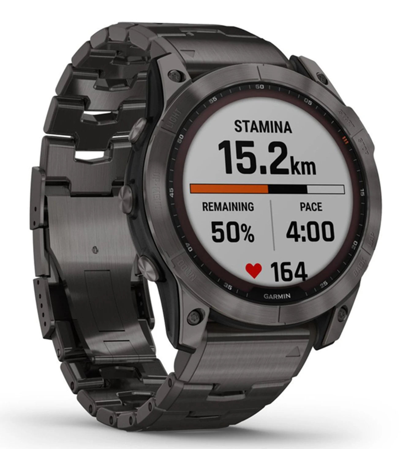 GARMIN Fenix 7X Sapphire Solar | Unisex Smart Watch Fenix 7X Sapphire Solar