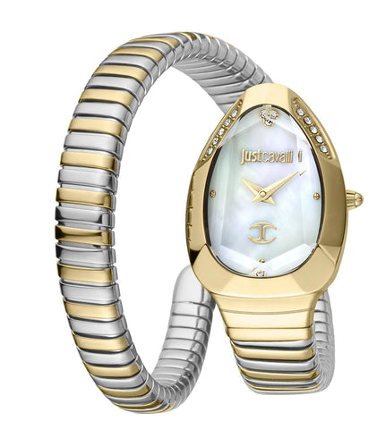 JC1L208M0065 | JUST CAVALLI Serpente Metallica Watch for Women - Buy Now at Sai Creations Watches