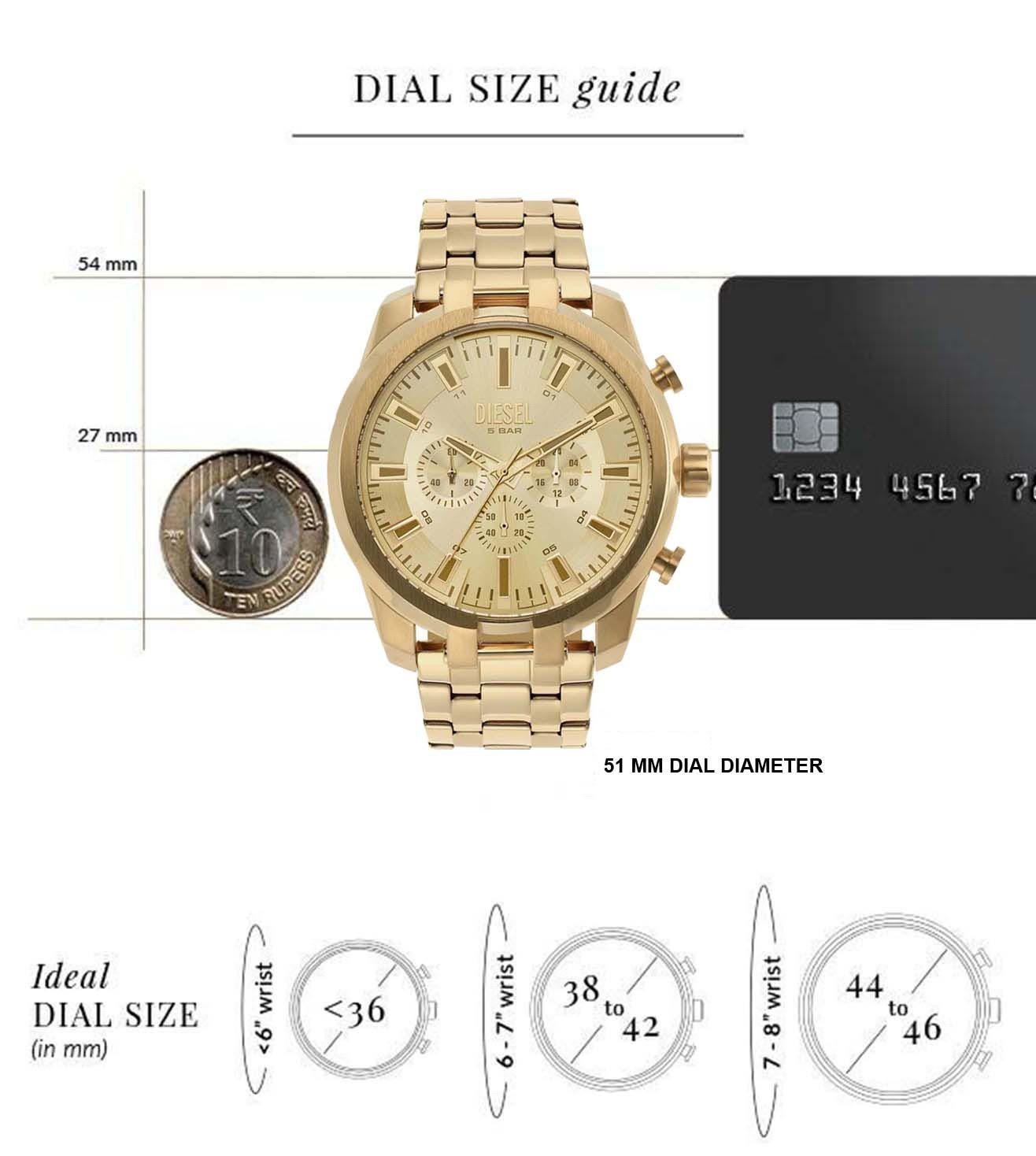 DZ4590 | DIESEL Split Chronograph Watch for Men