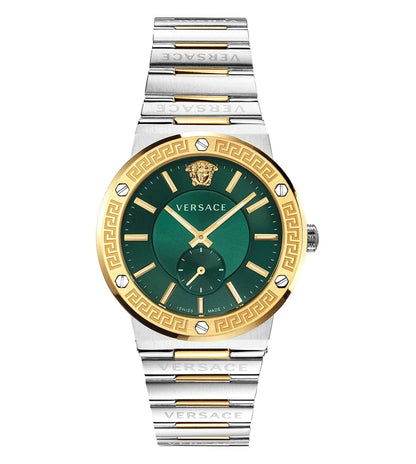 VEVI00420 | VERSACE Greca logo Watch for Men