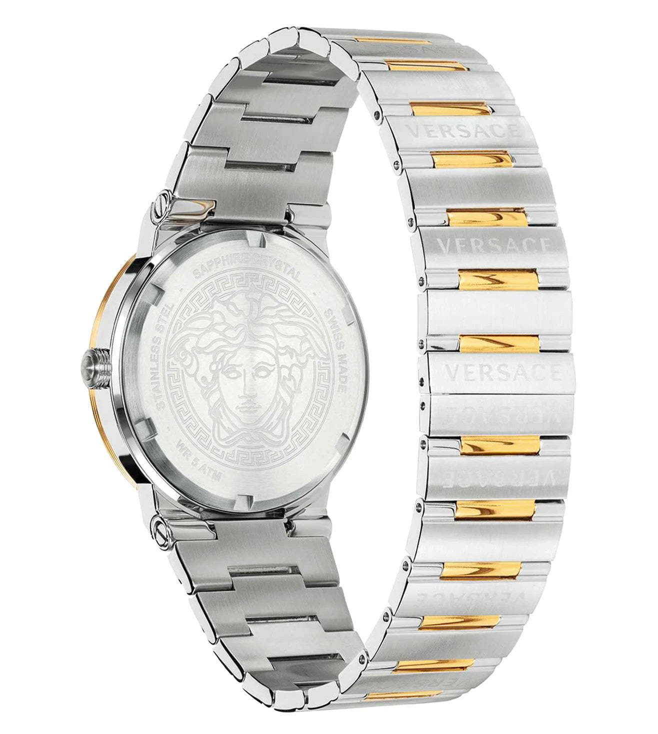 VEVI00420 | VERSACE Greca logo Watch for Men