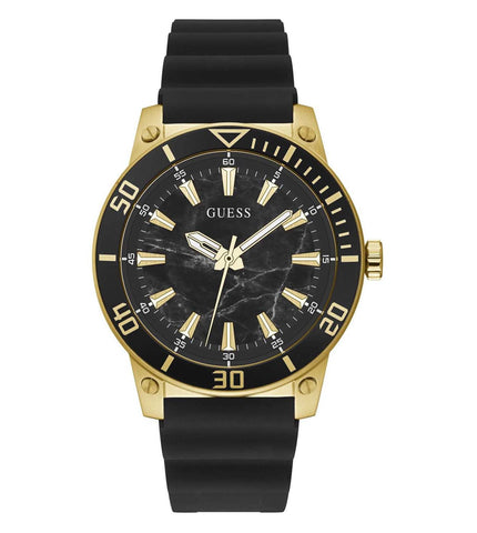 GW0420G2 | GUESS Analog Black Dial Men's Watch - Buy Now at Sai Creations Watches