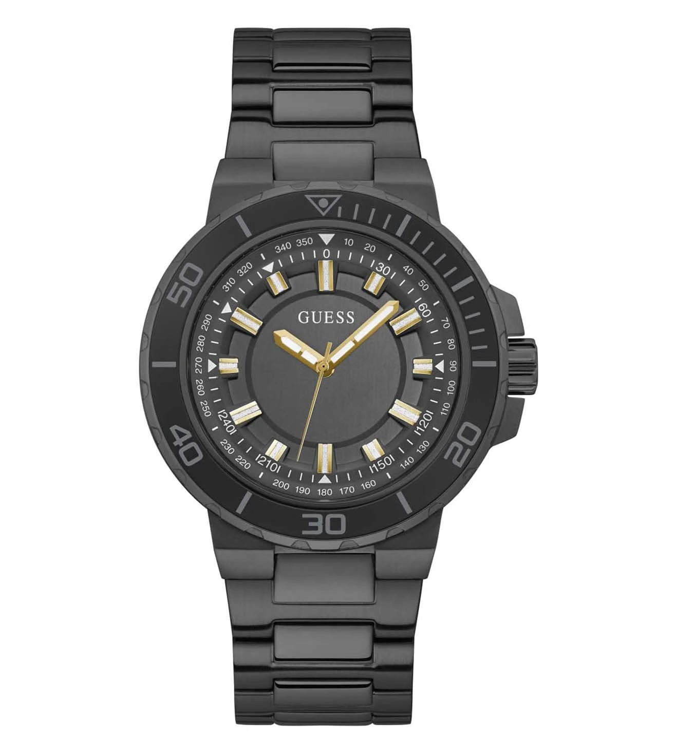 GW0426G3 | GUESS Analog Black Dial Men's Watch