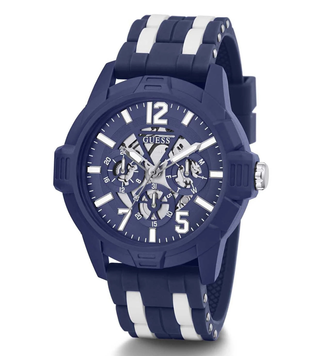 GW0428G3 | GUESS Analog Blue Dial Men's Watch