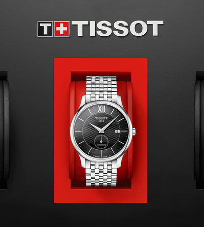 T0634281105800 |  TISSOT T-Classic Tradition Automatic Small Second Watch for Men