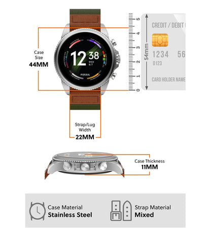 FTW4068 | FOSSIL Gen 6 Venture Edition Smart Watch for Men