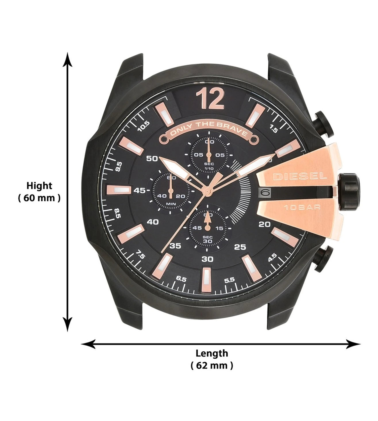 DZ4309 | DIESEL Mega Chief Chronograph Analog Watch for Men