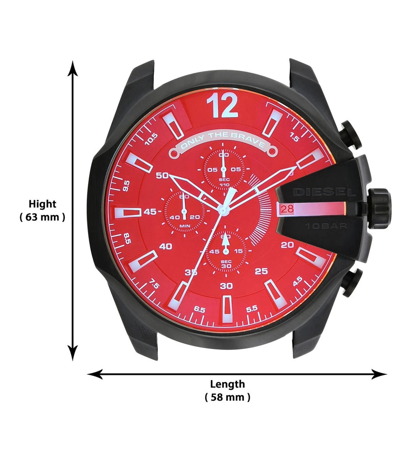 DZ4318 | DIESEL Mega Chief Chronograph Analog Watch for Men