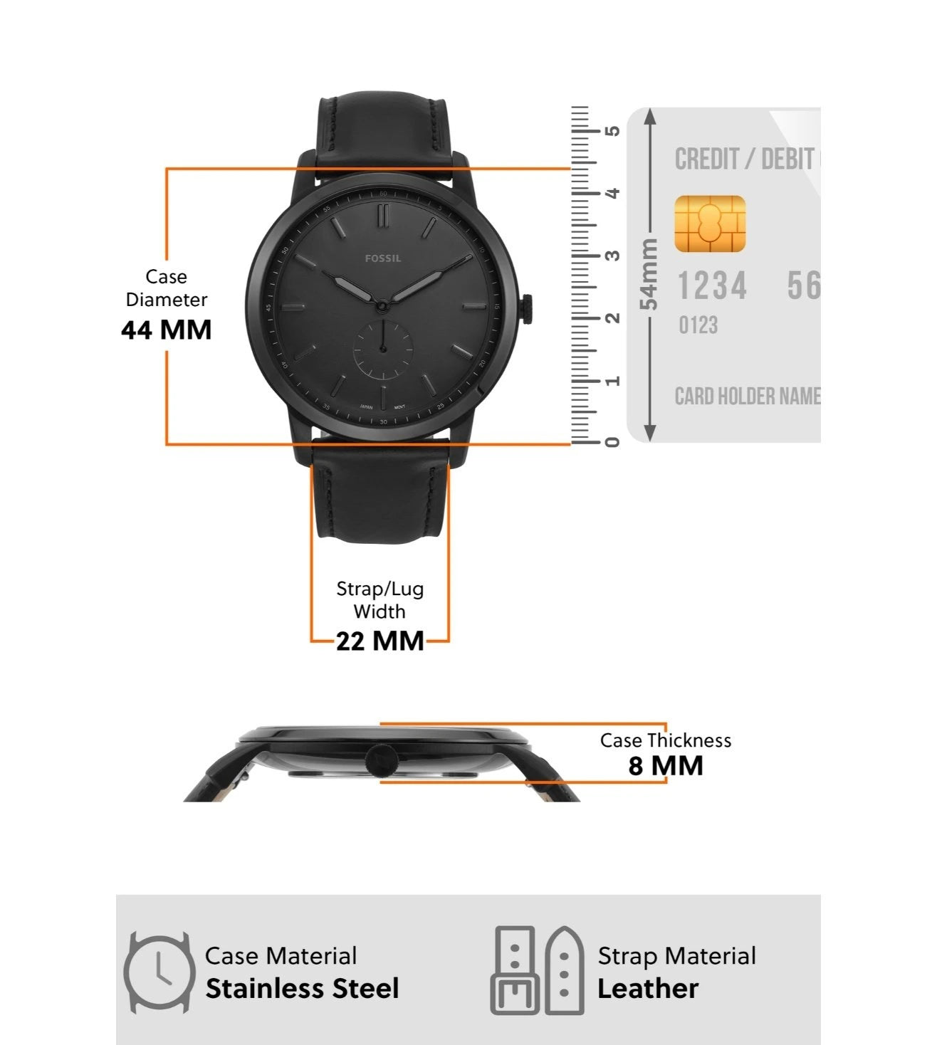 Fossil fs5447 best sale