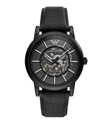 AR60008 Emporio Armani | Luigi Black Dial Analog Watch (Men) - Buy Now at Sai Creations Watches