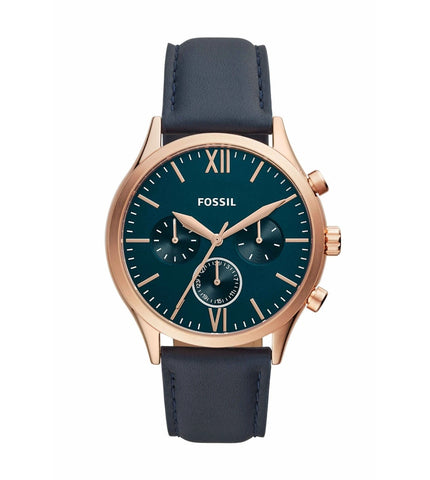 BQ2412 FOSSIL | Fenmore Midsize Chrono Green Dial Analog Watch (Men) - Buy Now at Sai Creations Watches