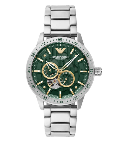 AR60053 Emporio Armani | Mario Green Dial Analog Watch (Men) - Buy Now at Sai Creations Watches