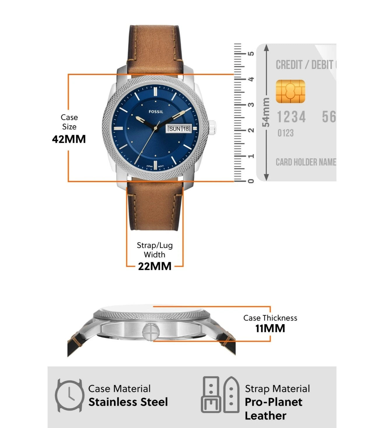 FS5920 | FOSSIL Machine Analog Watch for Men