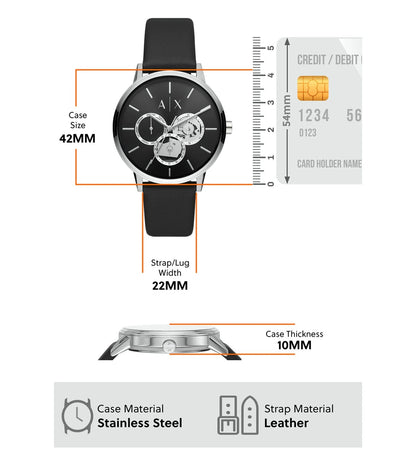 AX2745 | ARMANI EXCHANGE Multifunction Analog Watch for Men