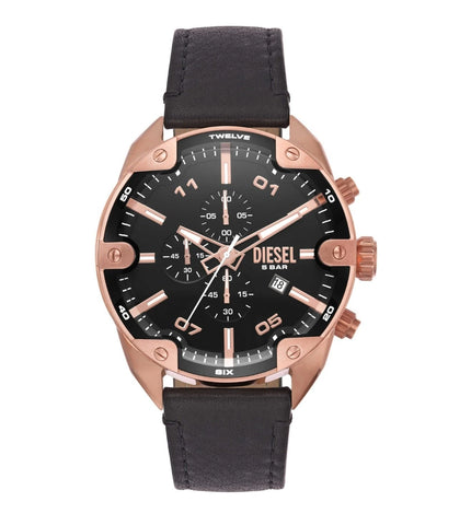 DZ4607 | DIESEL Spiked Chronograph Analog Watch for Men - Buy Now at Sai Creations Watches